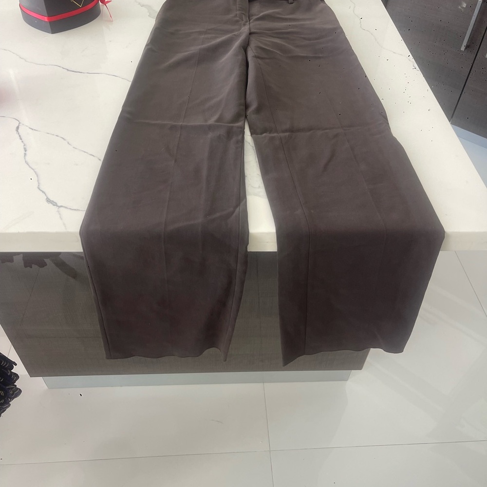 Loro Piana Dark Brown Garment NWT Loro Piana Women’s Trousers – Size 40